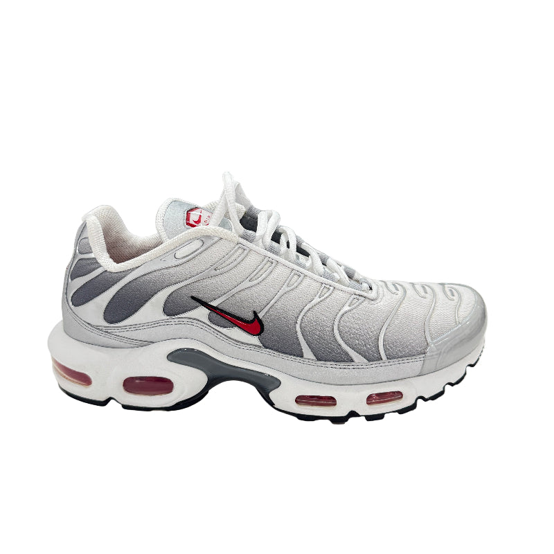 Used Nike Air Max Plus TN 'Metallic Silver University Red'