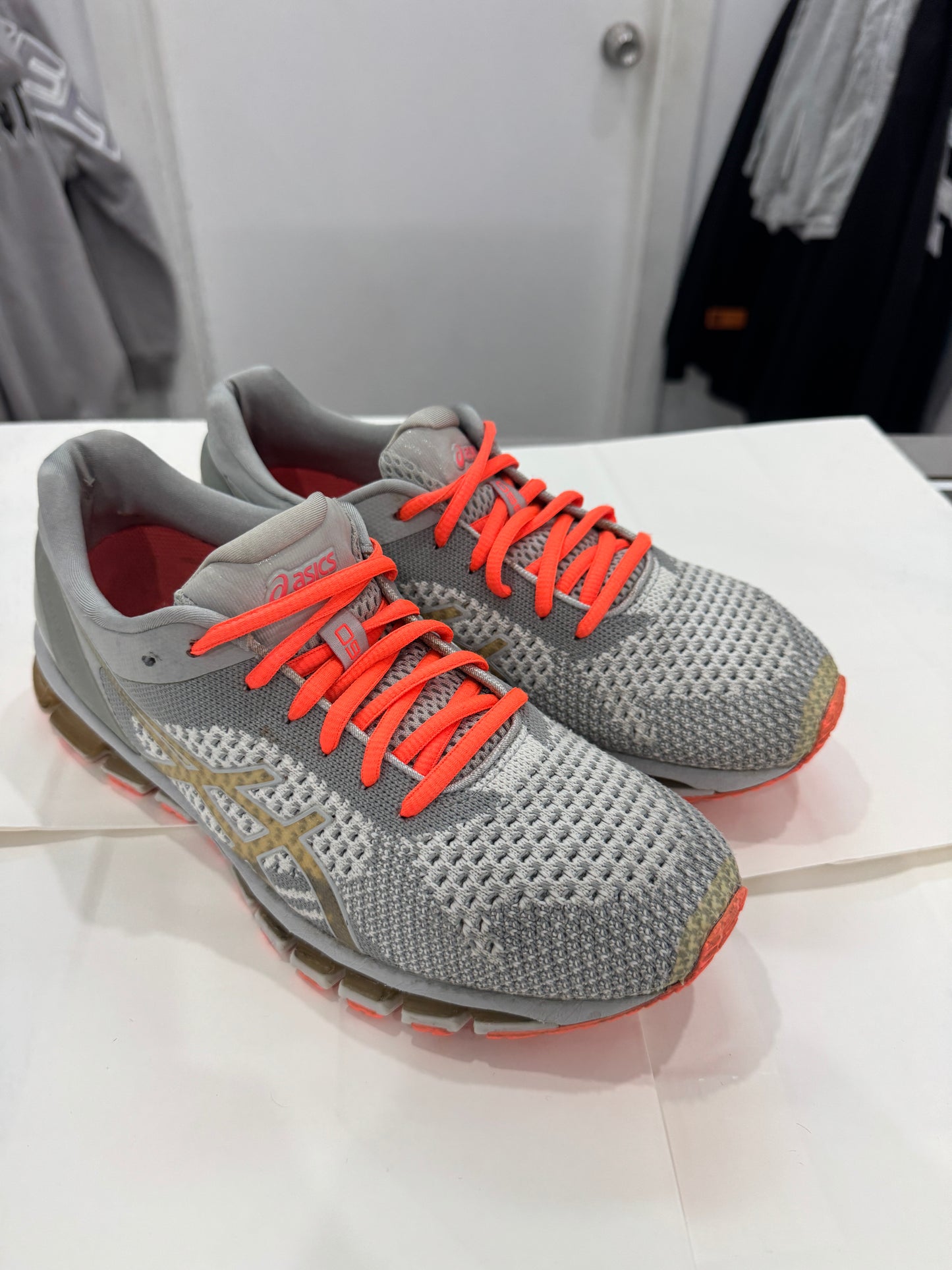 Used GEL-Quantum 360 Knit Grey Pink US Women's 8 - Men's 6.5