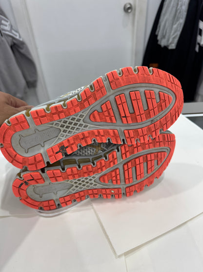 Used GEL-Quantum 360 Knit Grey Pink US Women's 8 - Men's 6.5