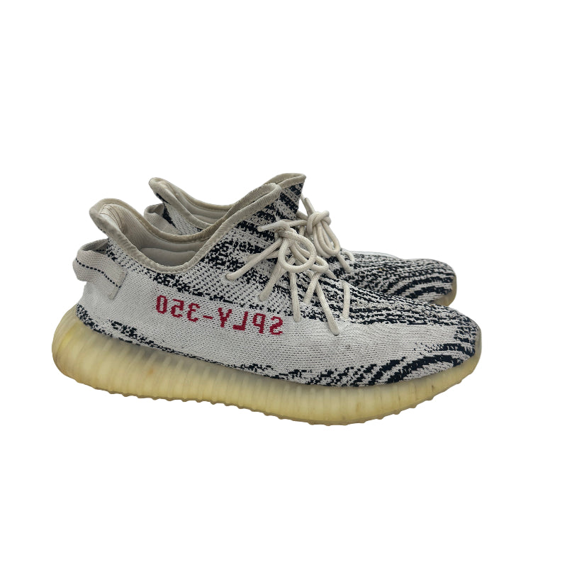 Used Yeezy Boost 350 V2 Zebra US Men's 11 - Women's 12.5