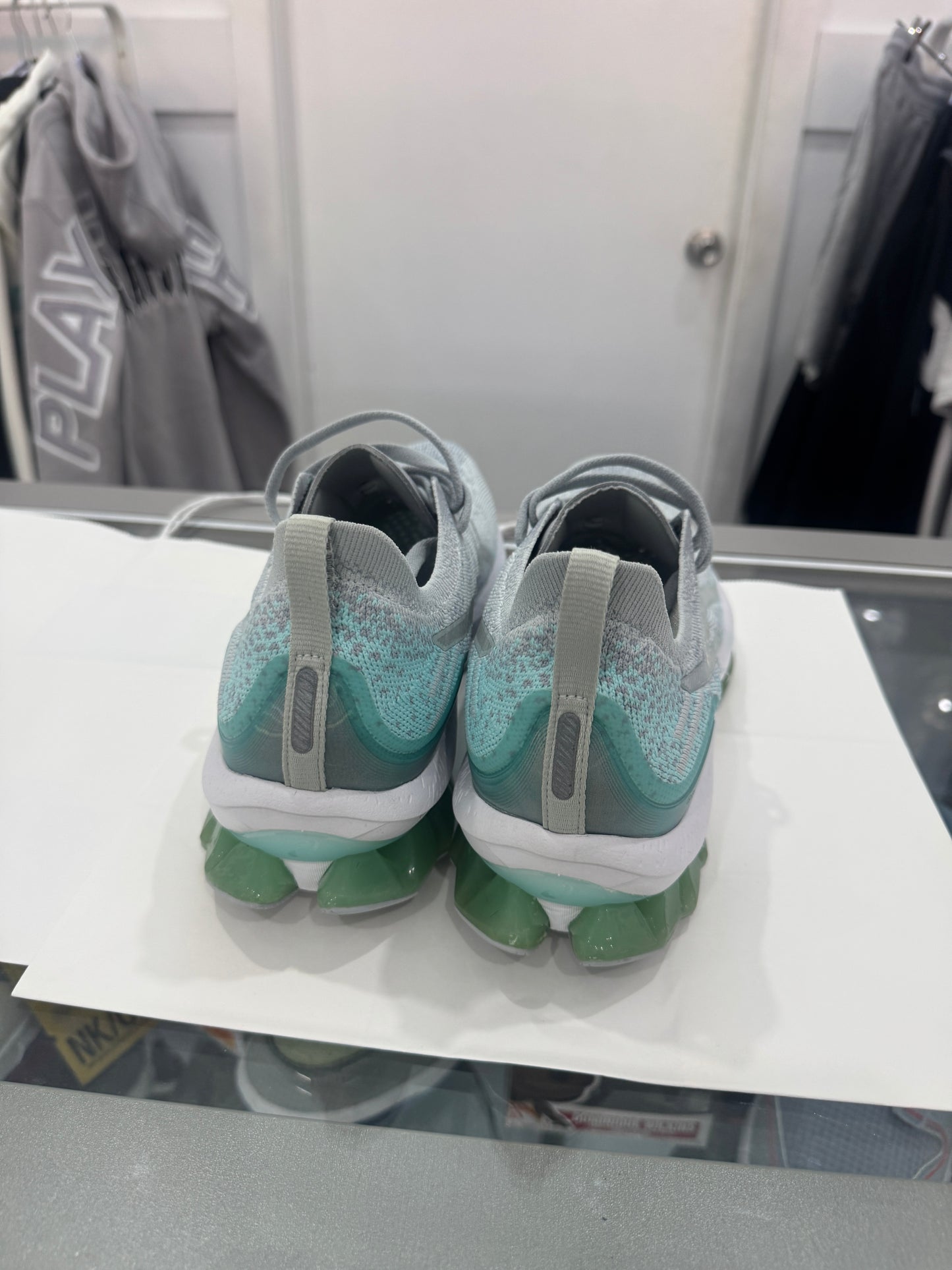 Used GEL-Kinsei Blast Glacier Grey Aqua Women's US Women's 11 - Men's 9.5