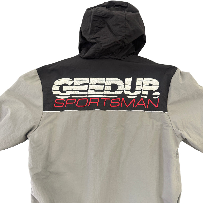 Used Sportsman Green Black Quarter Zip S