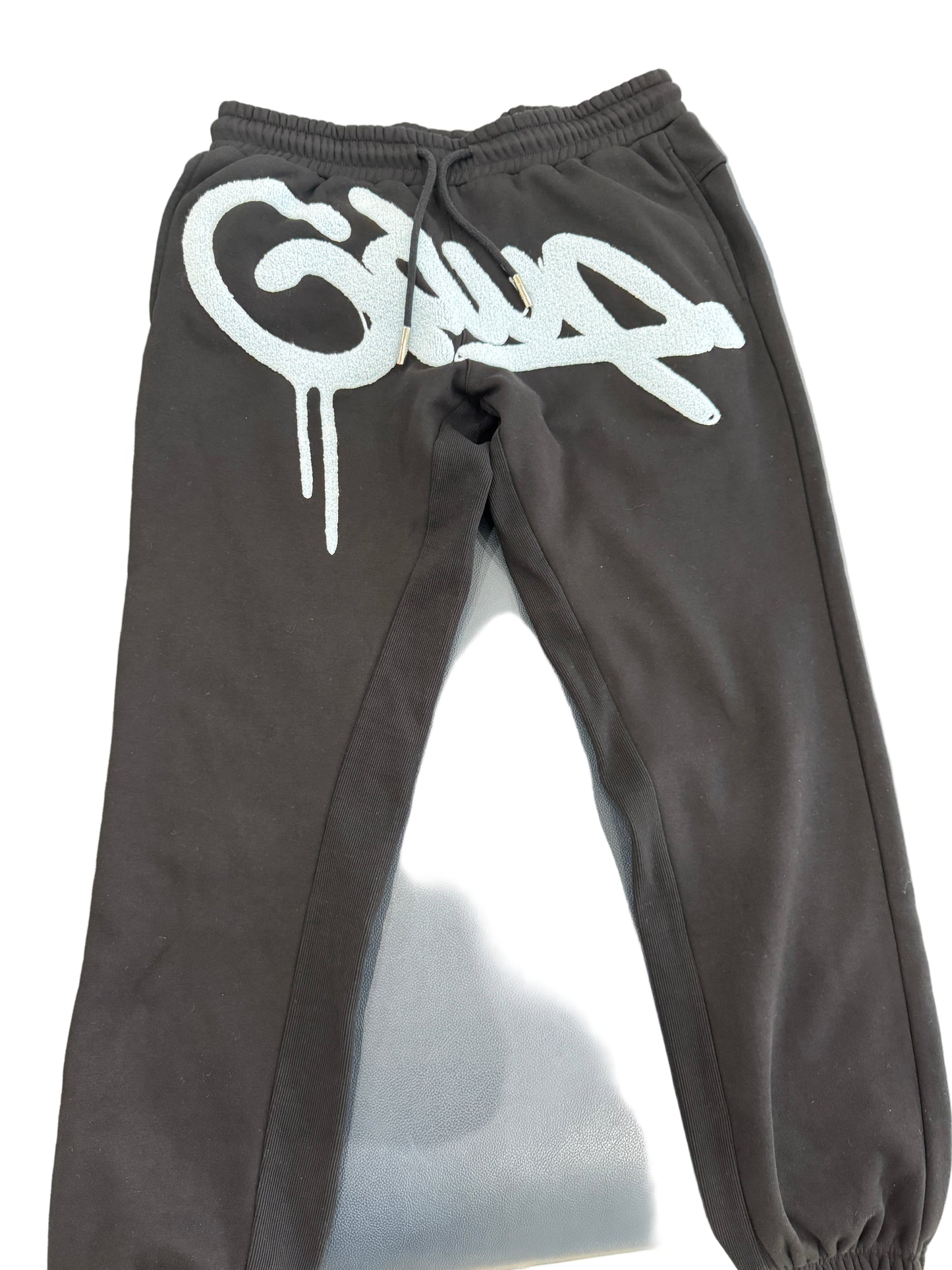 Used Handstyle Black Baby Blue Trackpants XL