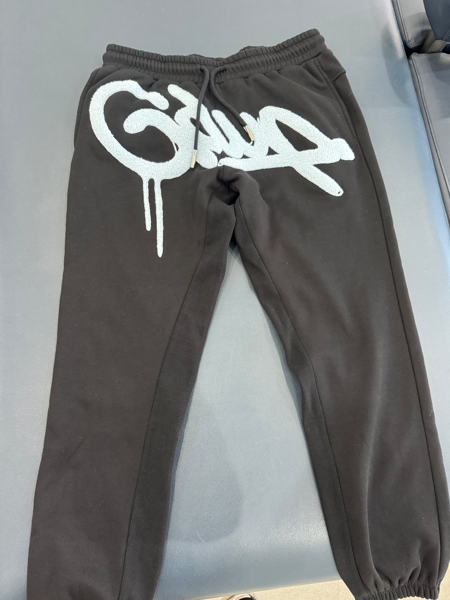 Used Handstyle Black Baby Blue Trackpants XL