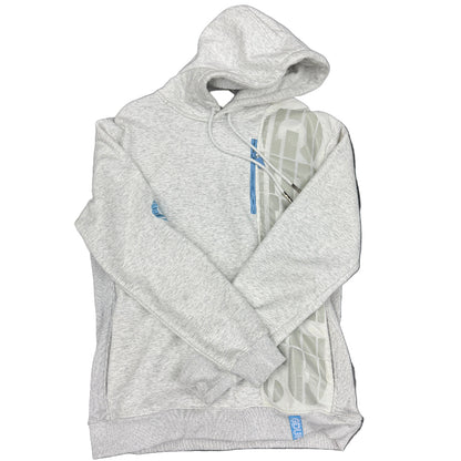 Used Geedup Sportman Hoodie 'Grey/Blue'