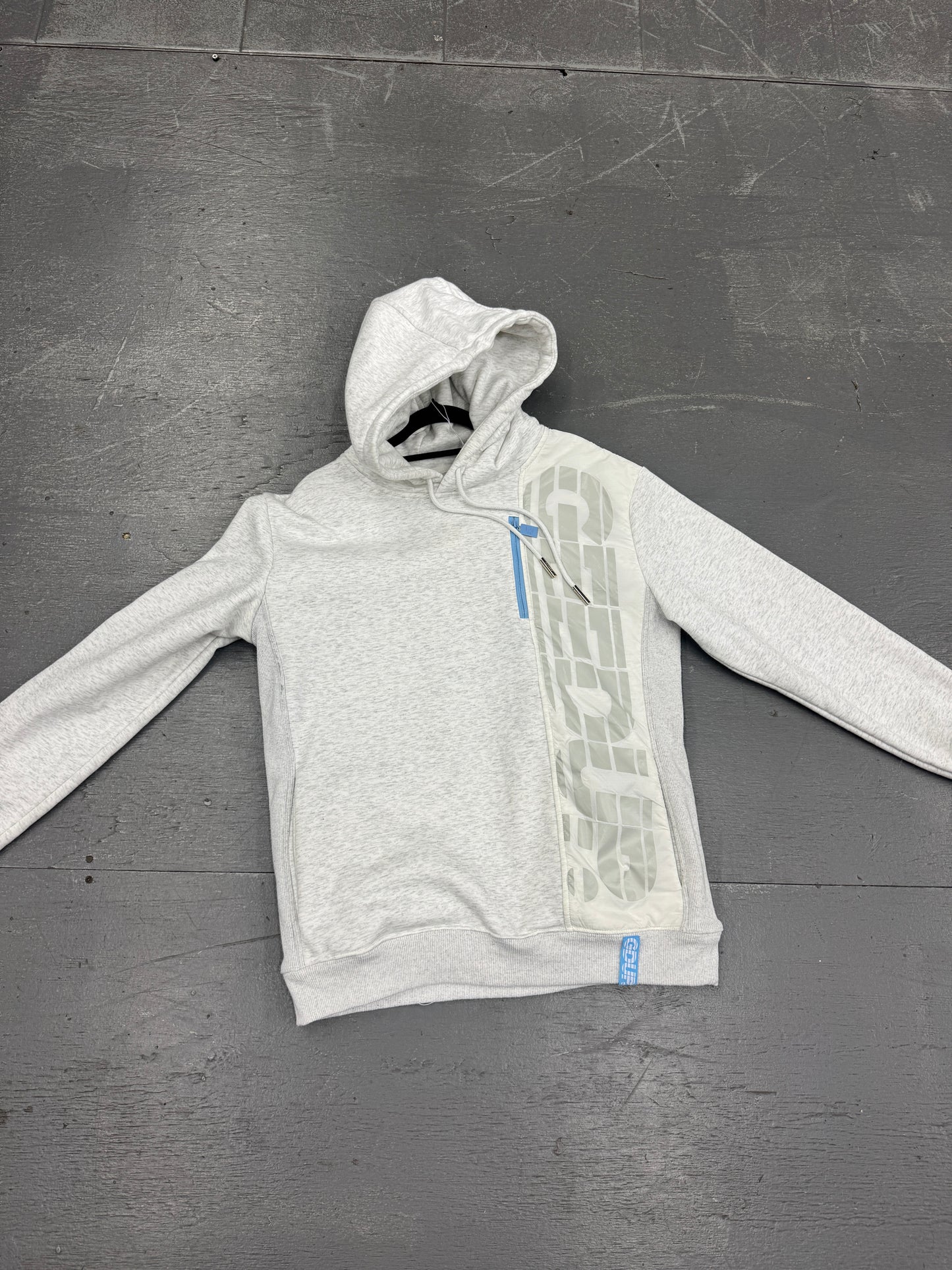 Used Geedup Sportman Hoodie 'Grey/Blue'