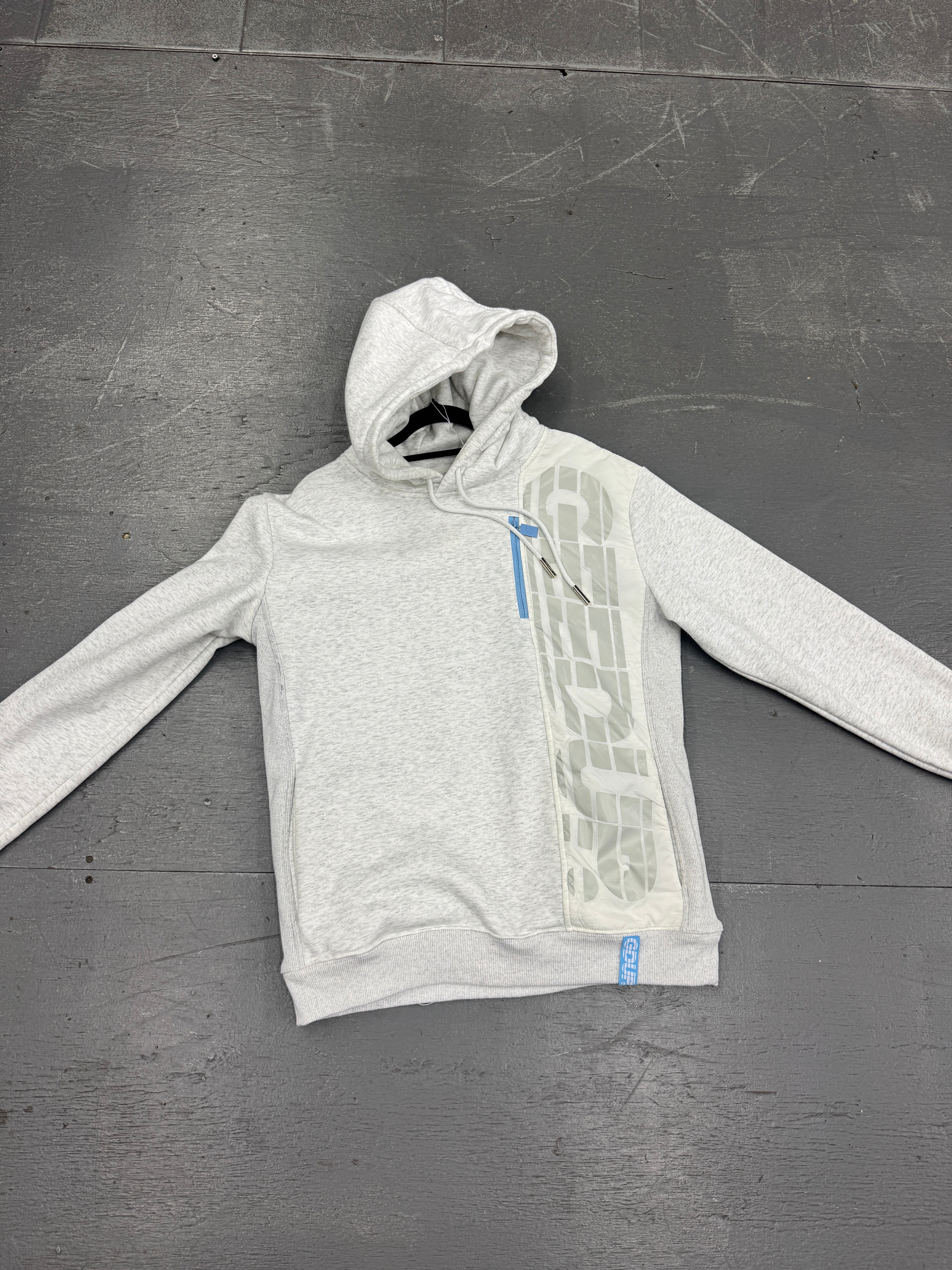 Used Geedup Sportman Hoodie 'Grey/Blue'