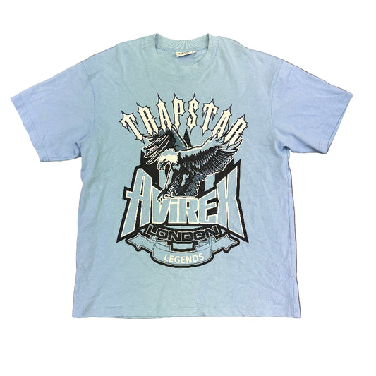 Used Avirex Legends Blue Eagle T-shirt L