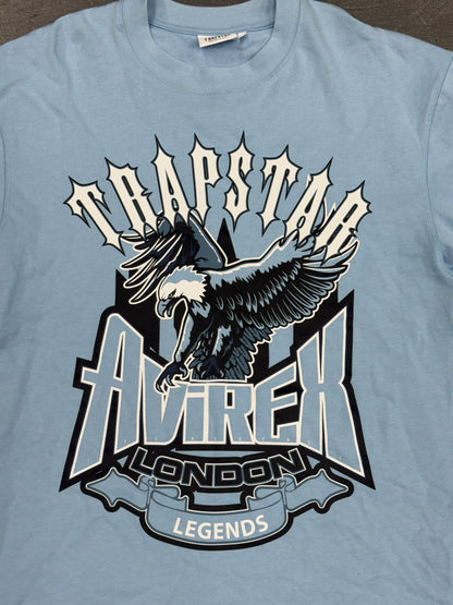 Used Avirex Legends Blue Eagle T-shirt L