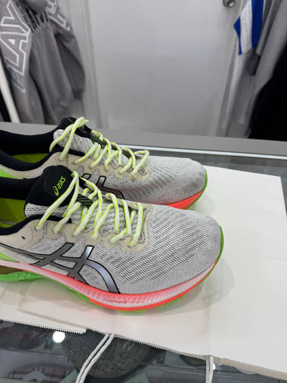 Used ASICS Gel-Kayano 27 'White/Orange/Green'