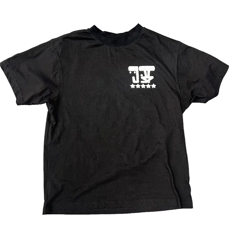 Used Judah Tribe Black/White Tee 5 Stars