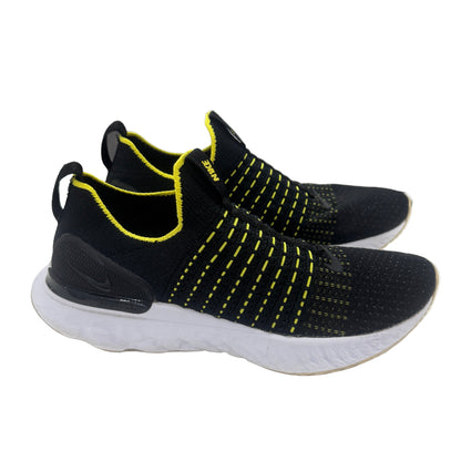 Used Nike React Phantom Run Flyknit 2 'Black Sonic Yellow'