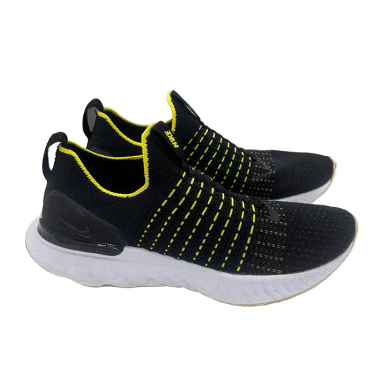 Used Nike React Phantom Run Flyknit 2 'Black Sonic Yellow'