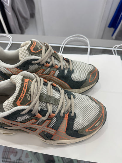 Used ASICS Gel Nimbus 9 'Cream/Green/Orange'