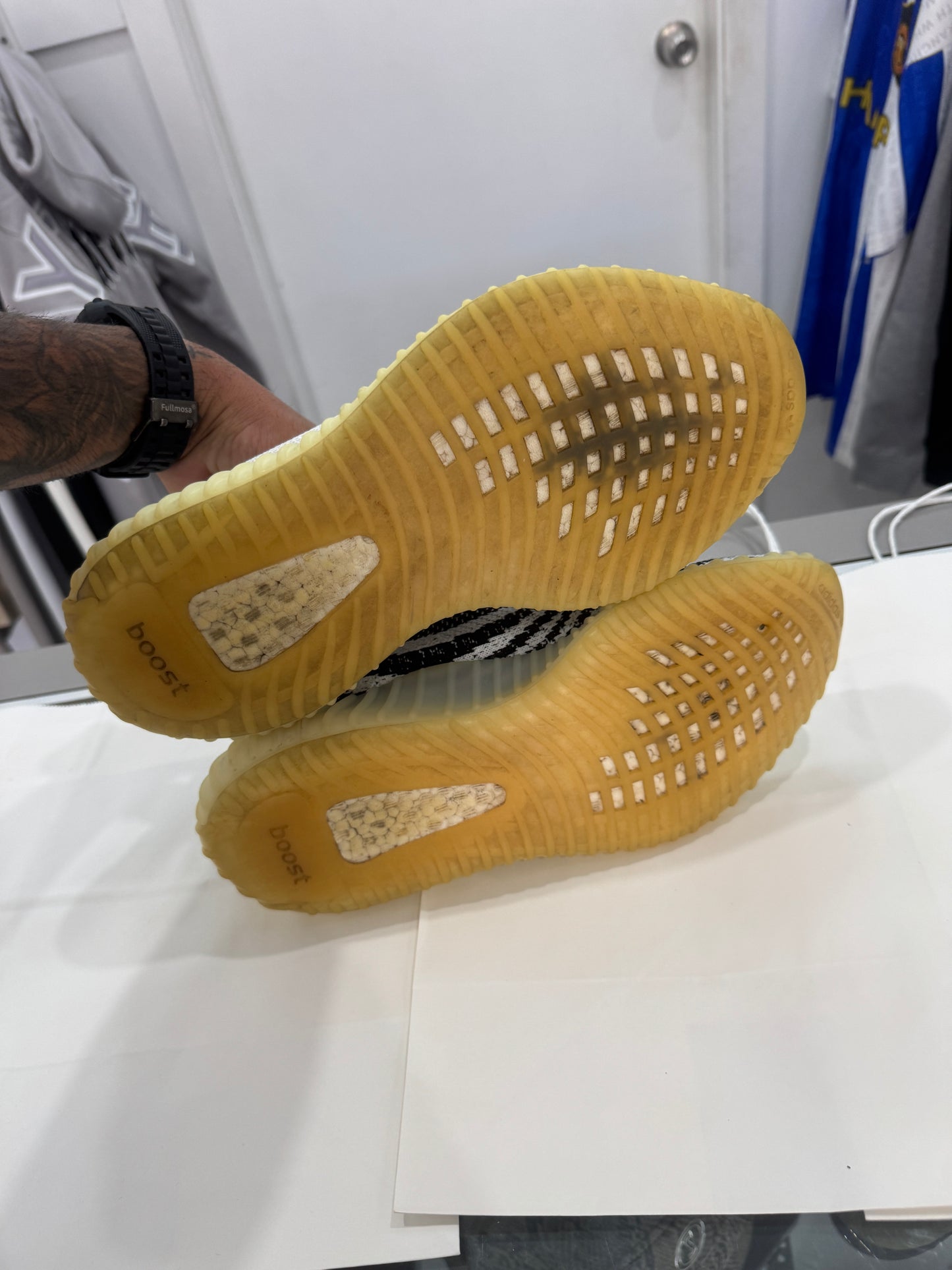 Used Adidas Yeezy 350 'Zebra'