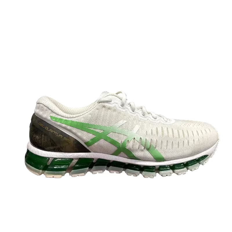 Used ASICS Gel-Quantum 360 I trainers "White & Green"
