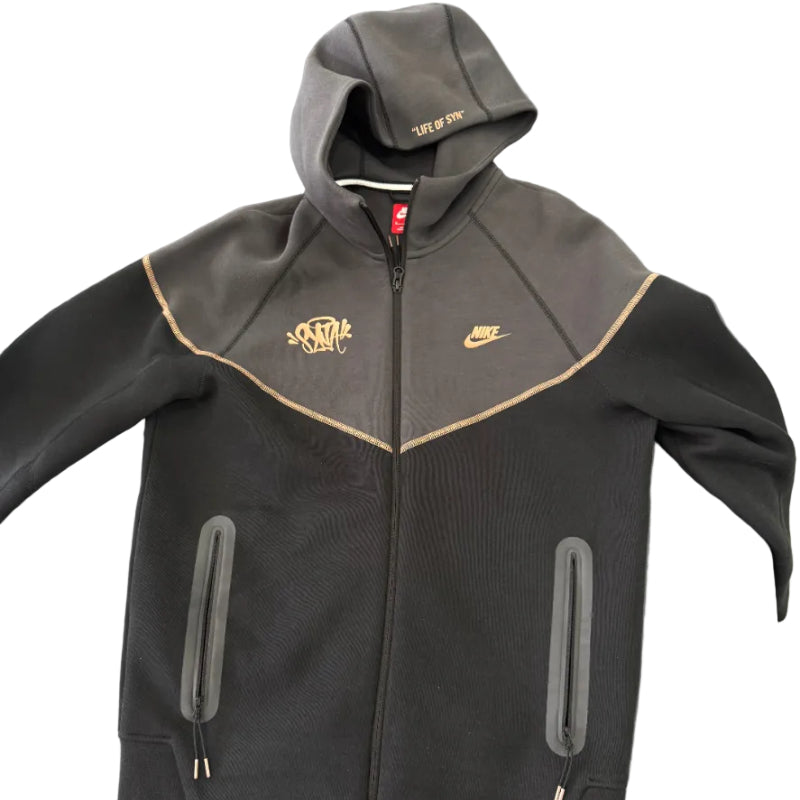 Used Nike Sportswear Tech Fleece x Central Cee Full Zip Hoodie – Crep Shop