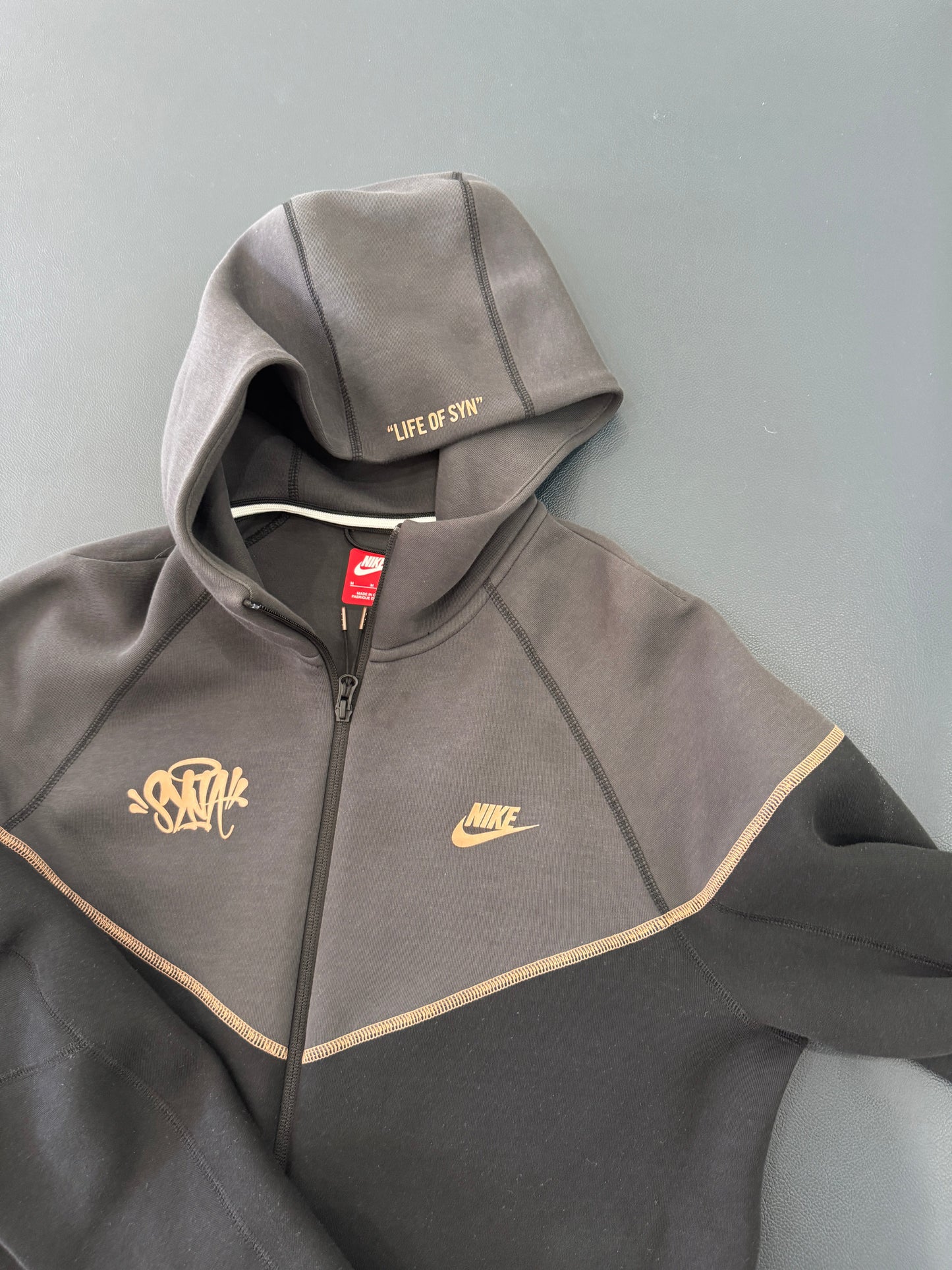 Used Nike Sportswear Tech Fleece x Central Cee Full Zip Hoodie