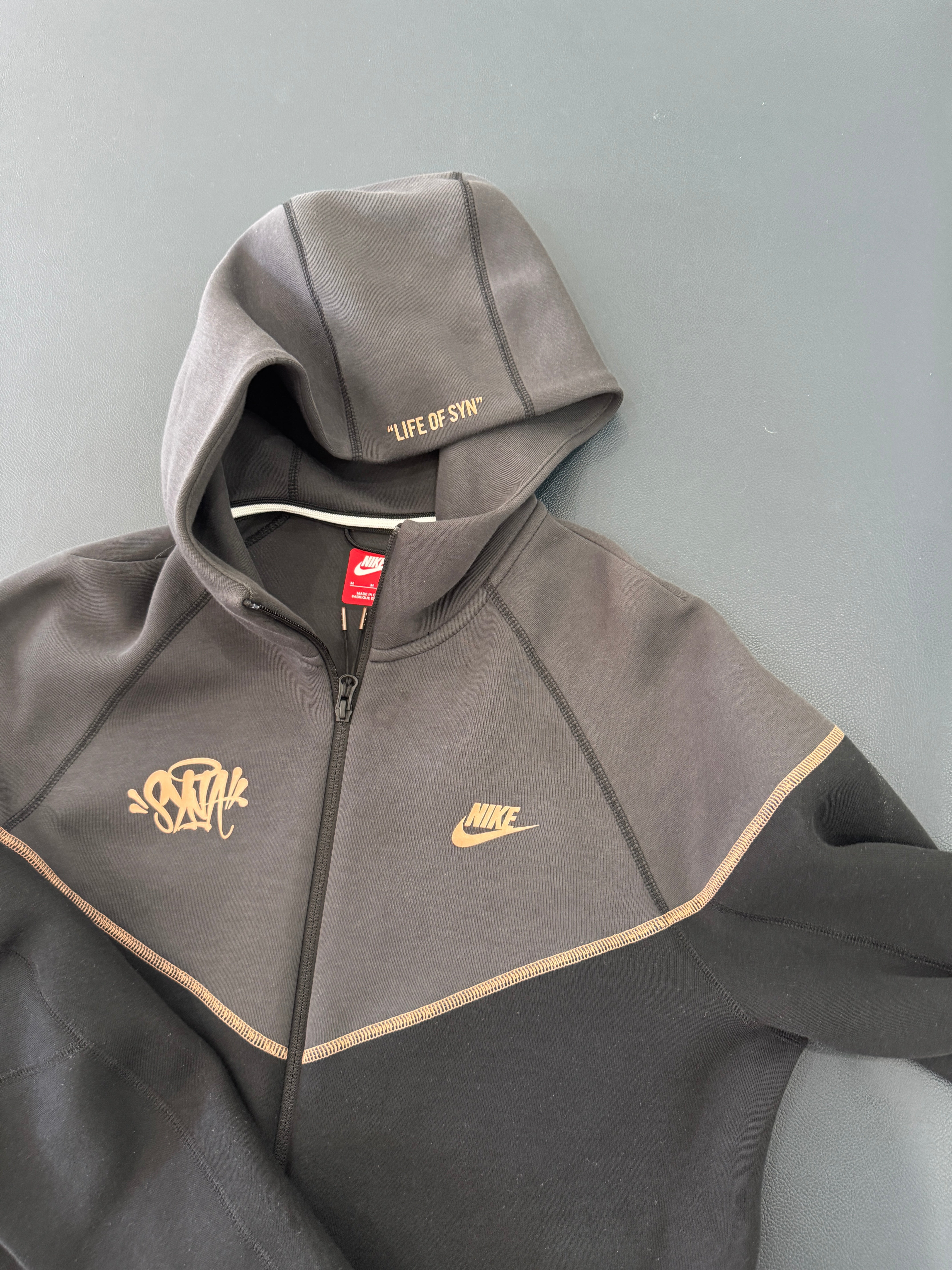 Used Nike Sportswear Tech Fleece x Central Cee Full Zip Hoodie