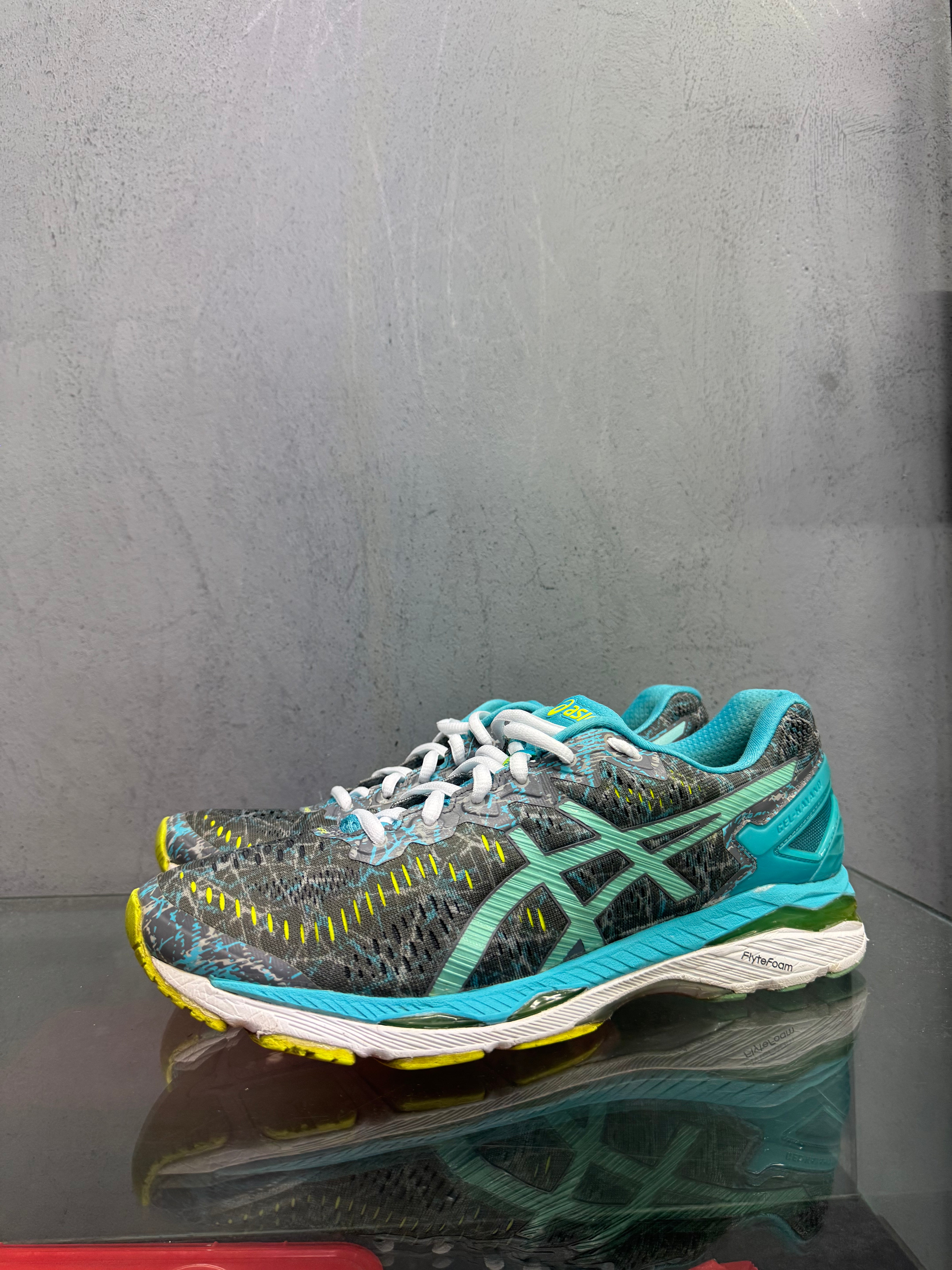 Used Asics Kayano 23  Blue Grass