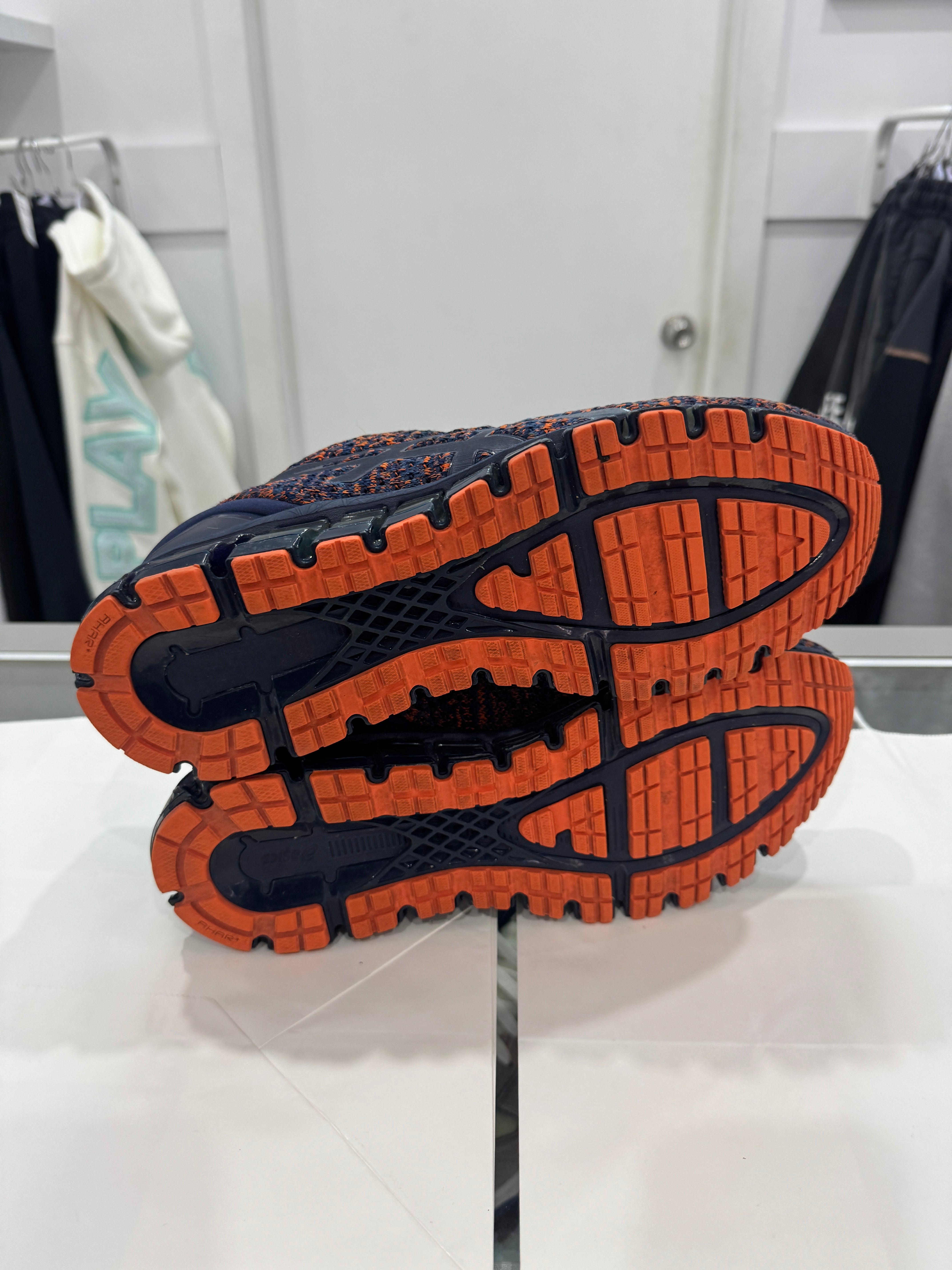 Used ASICS Gel Quantum 360 Knit 'Blue/Orange' Men's 10