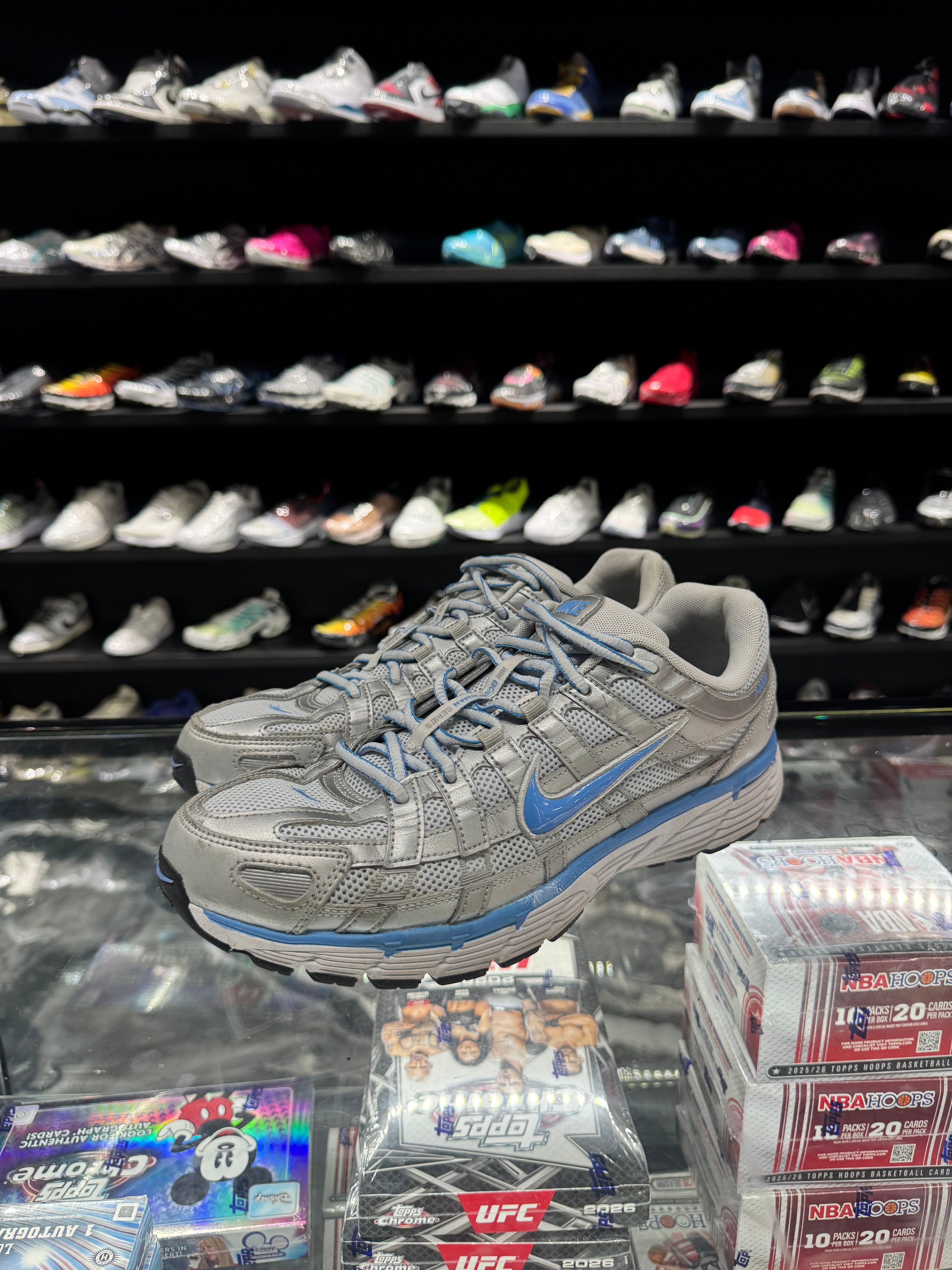 Used Nike P-6000 Blue Armoury Silver