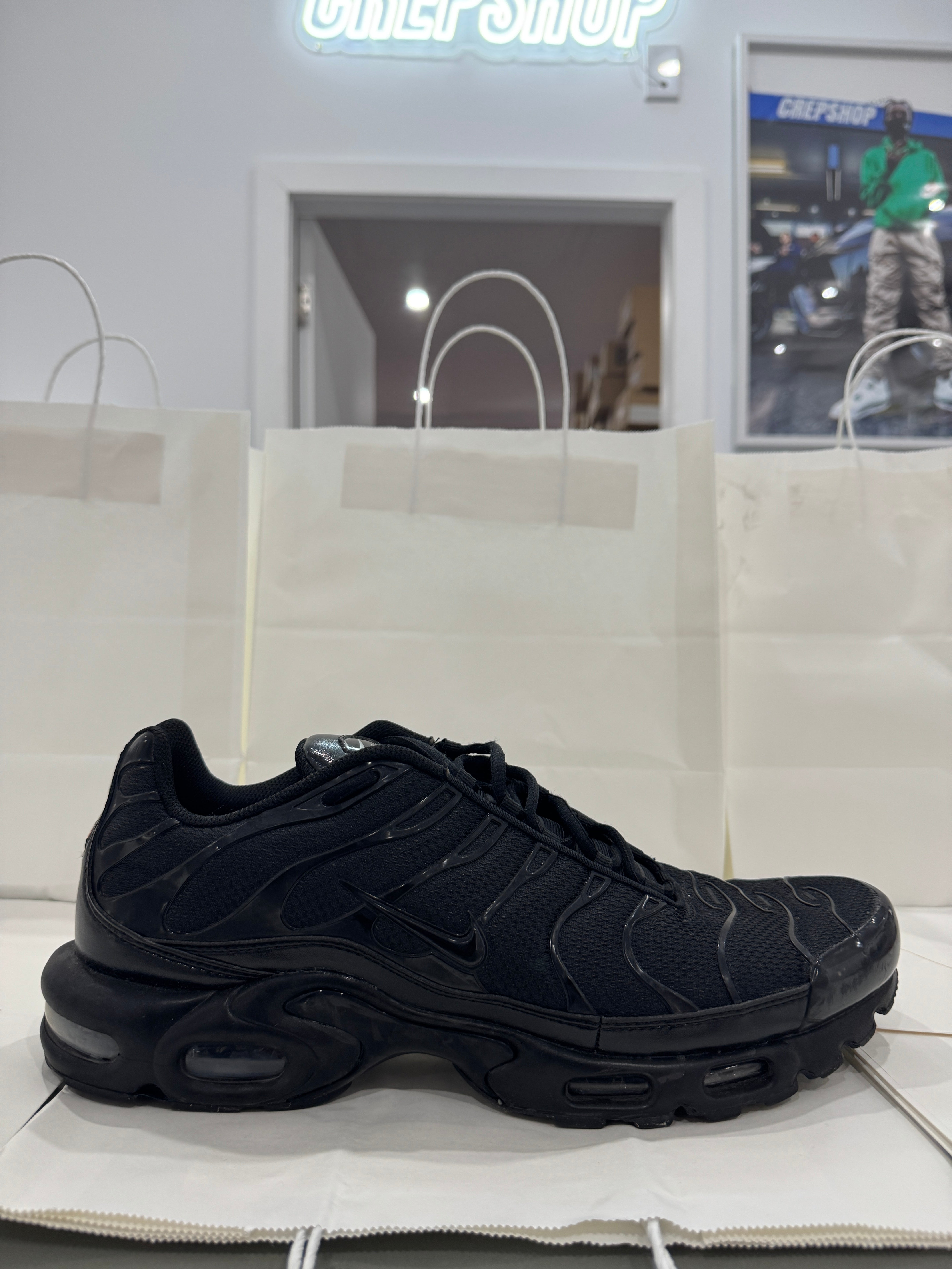 Used Nike Air Max Plus TN 'Triple Black'