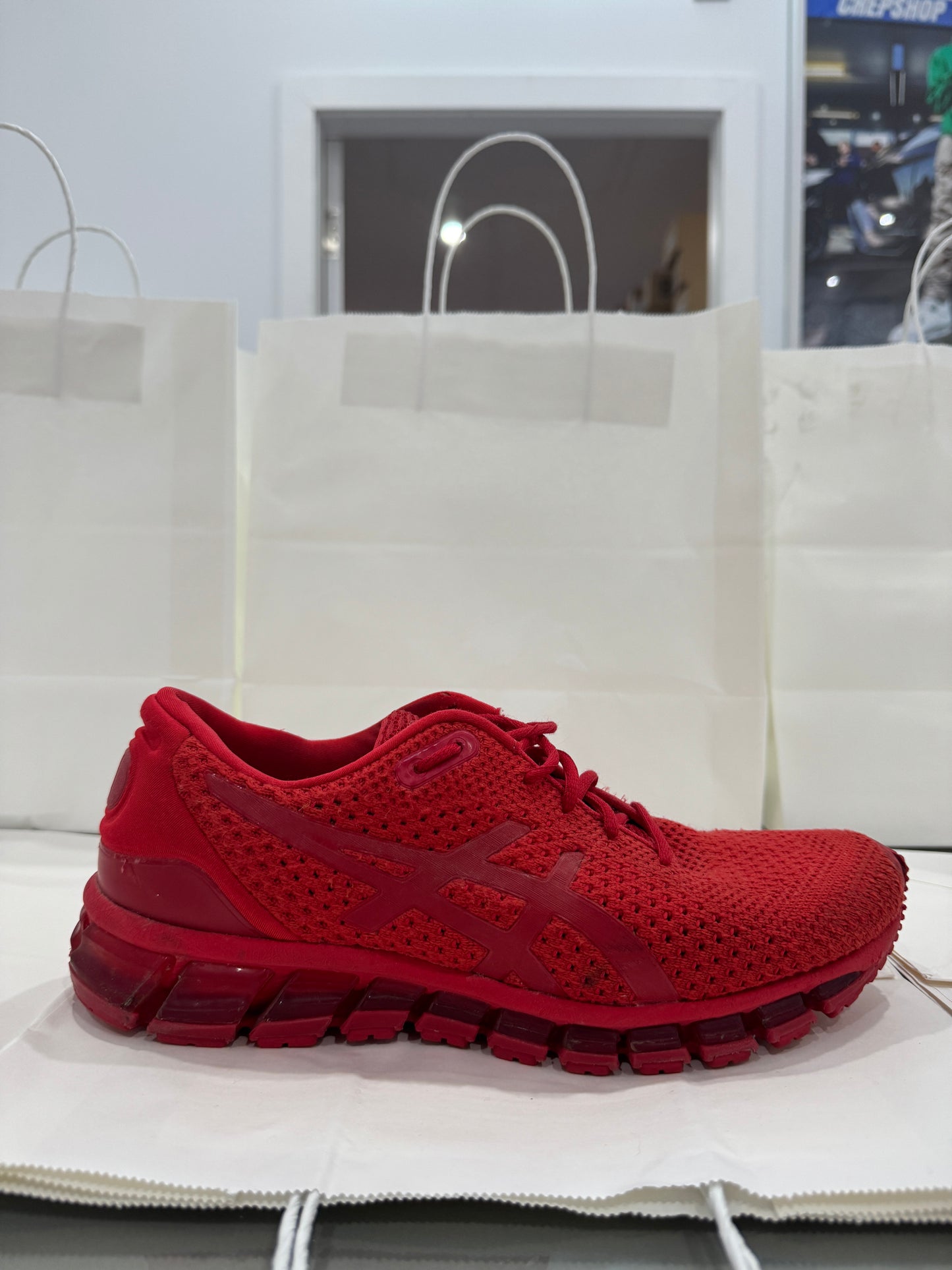 Used GEL-Quantum 360 Knit 2 Classic Red Multiple Sizes