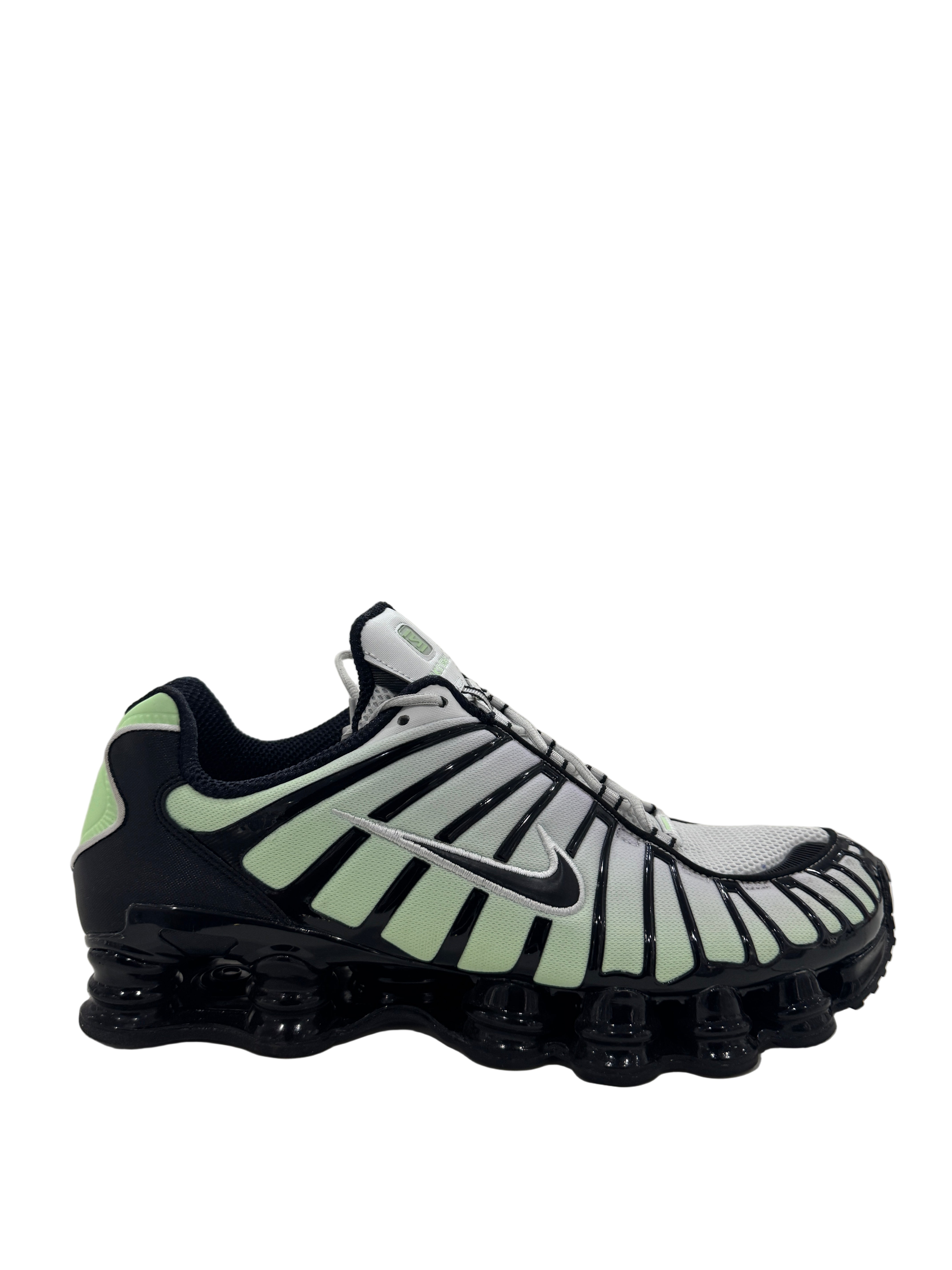 Used Shox TL Vapor Green Black