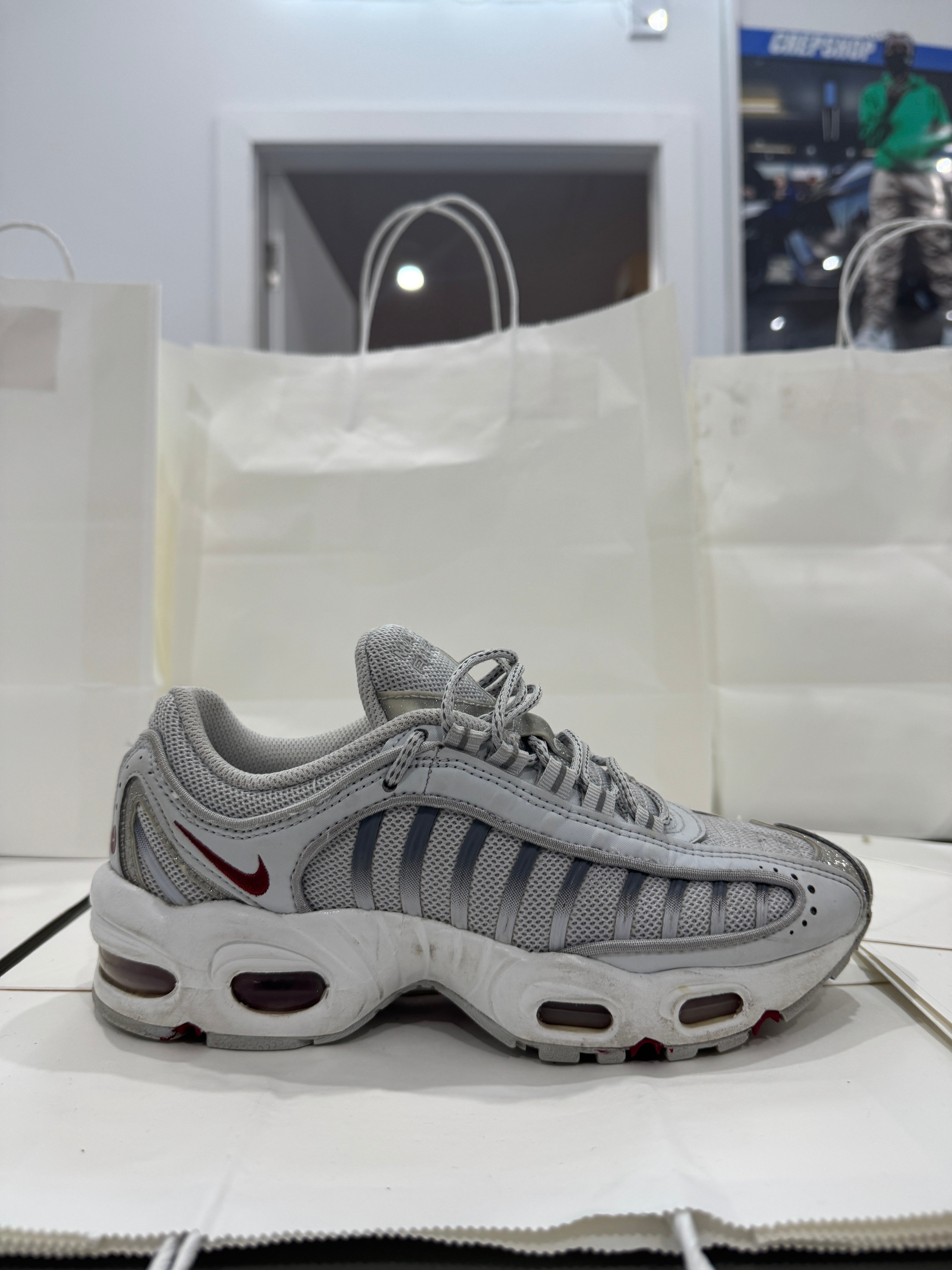 Used Air Max Tailwind 4 Pure Platinum Women's