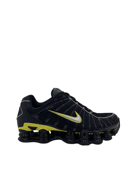 Used Shox TL Black Yellow US Men's 9 - Women's 10.5