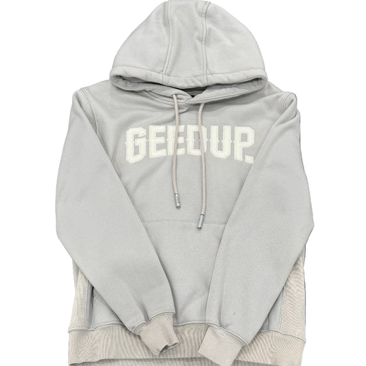 Used Cities Hoodie Grey White XS