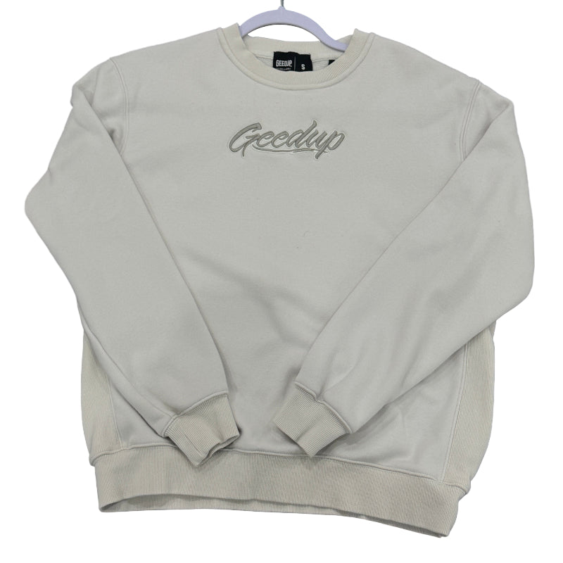 Used OG Script Crewneck Ice Grey S