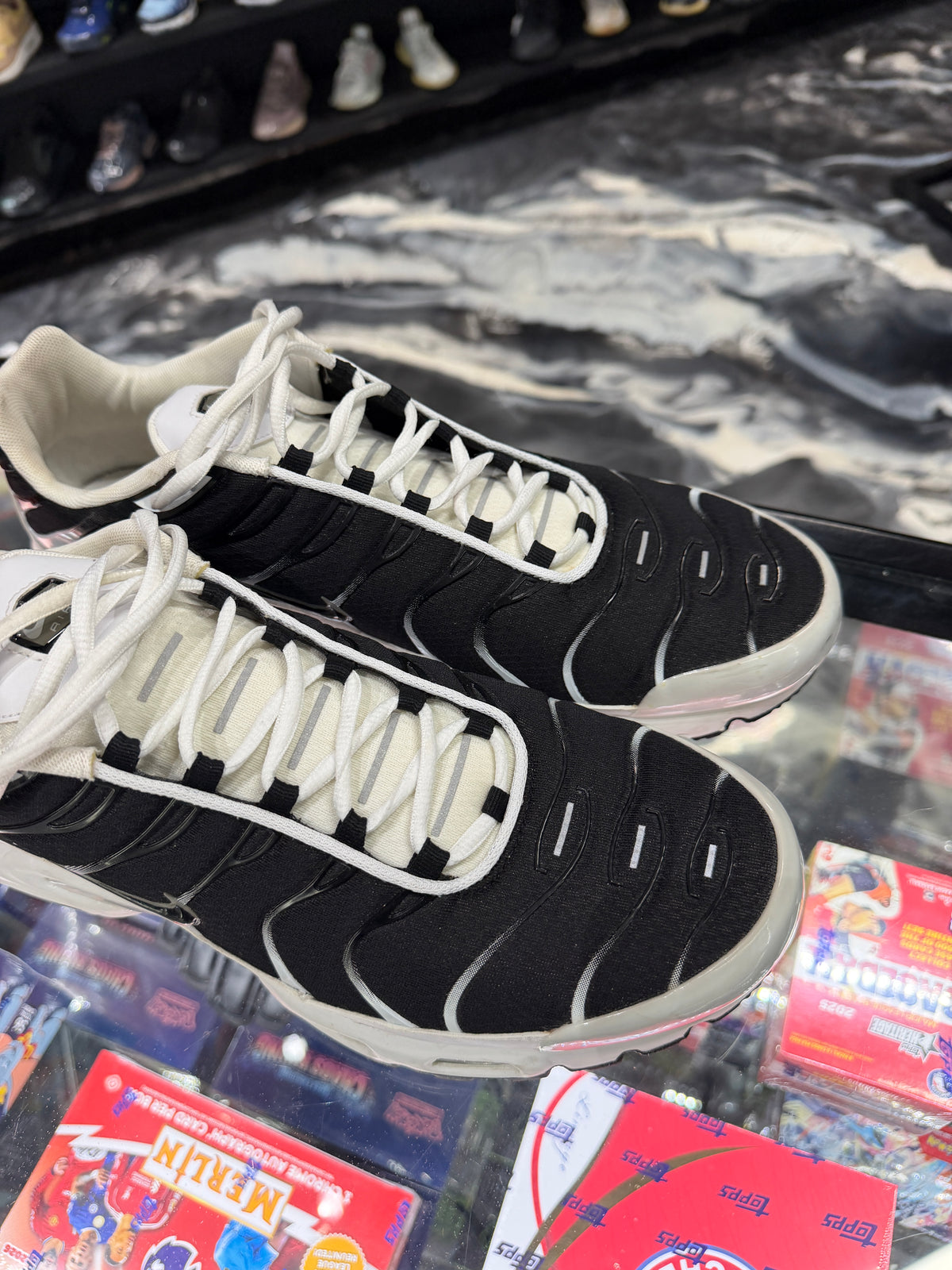 Used Nike Air Max Plus 'White Black Metallic Pewter'