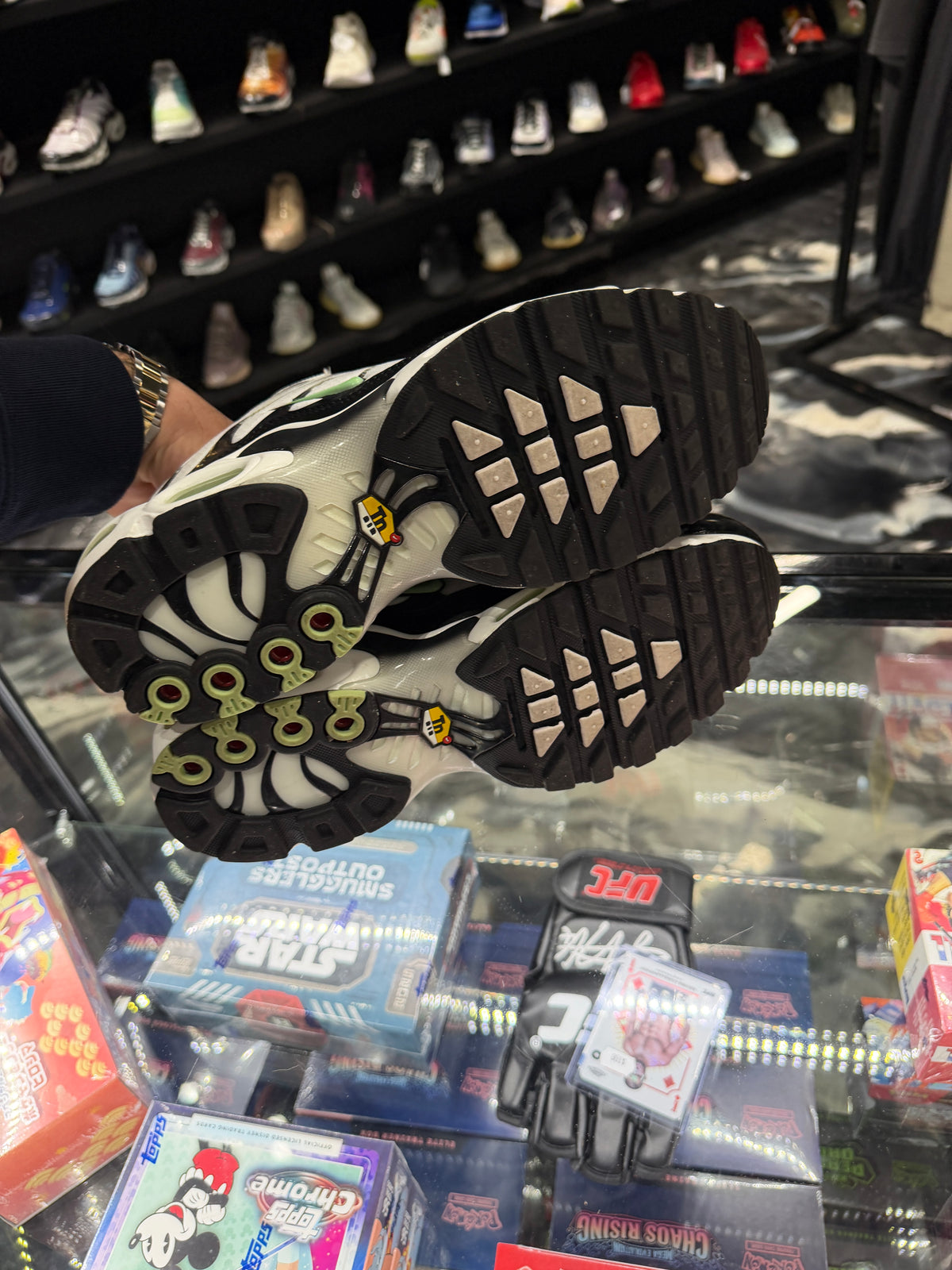 Used Nike Air Max Plus 'White Black Mint Green'