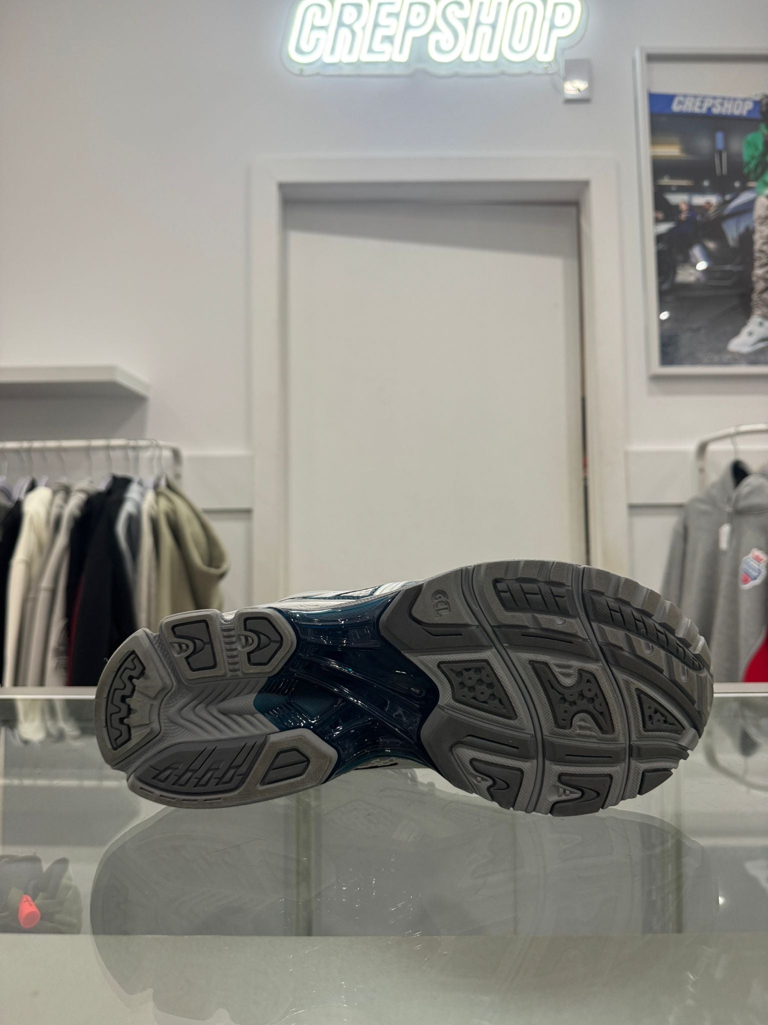 Used ASICS GEL-Kayano 14 Glacier Grey Pure Silver