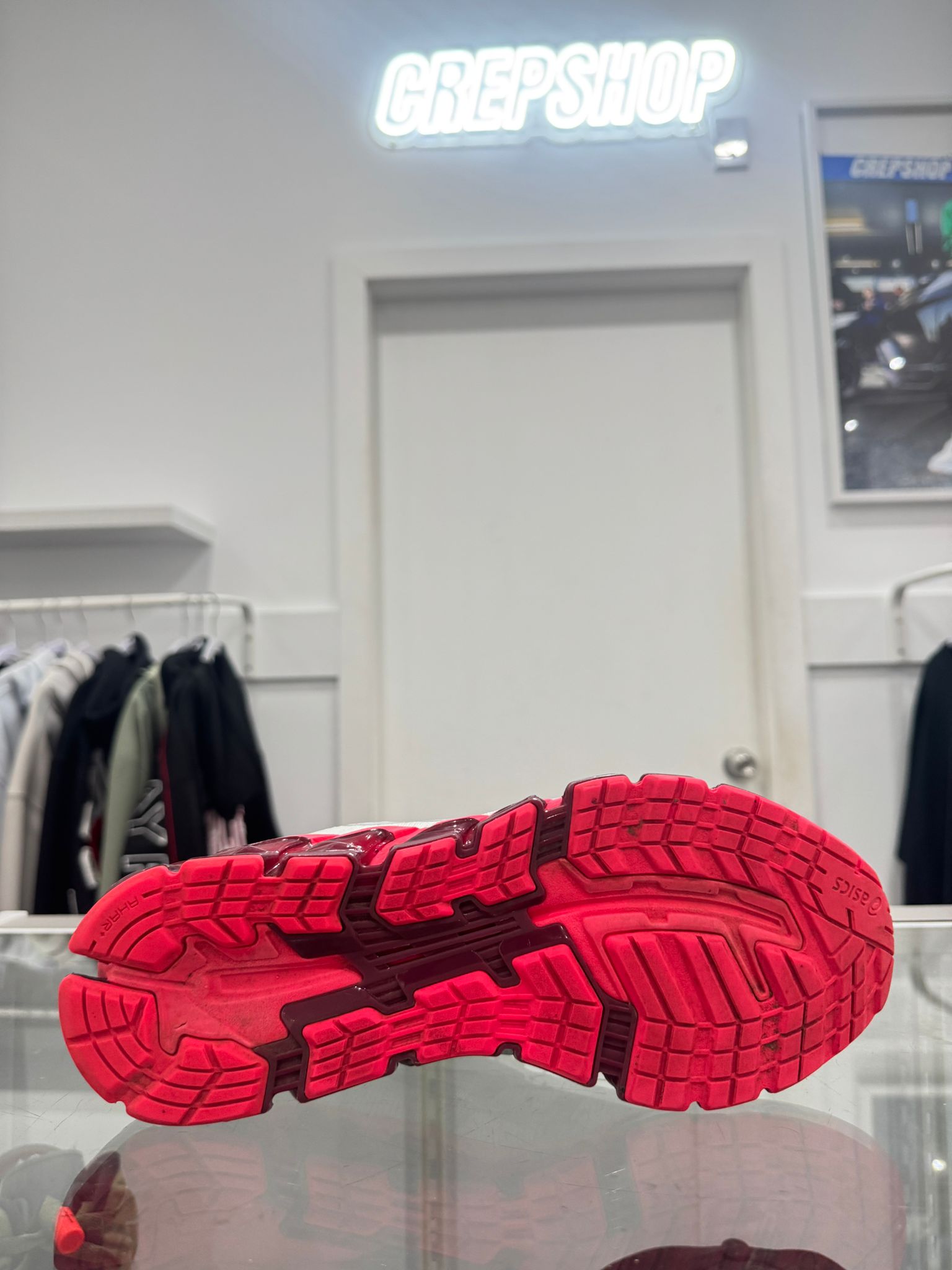 Used Asics Wmns Gel Quantum 360 5 Jacquard 'White Red'