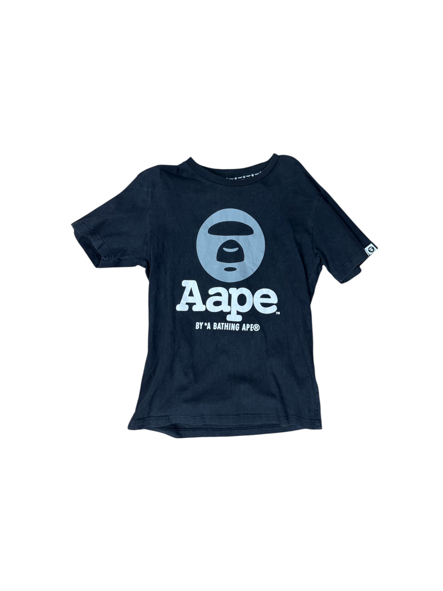 Used AAPE  T-Shirt Black