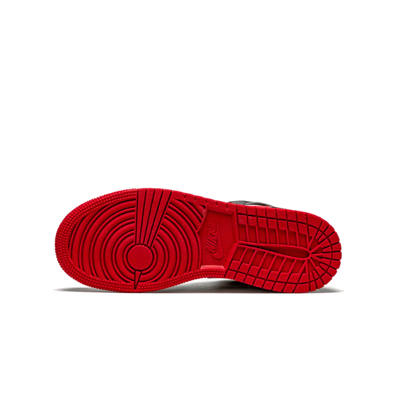 Jordan 1 Mid Gym Red Black White GS