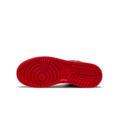 Jordan 1 Mid Gym Red Black White GS