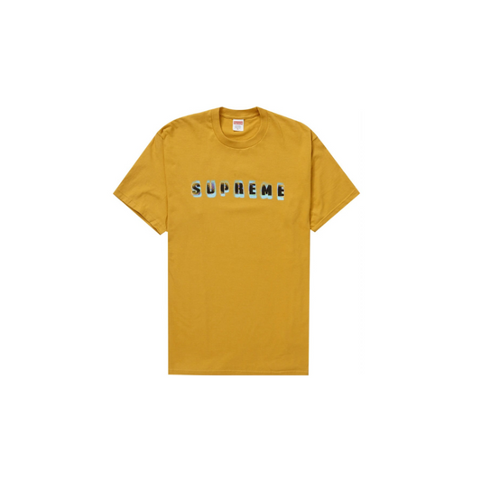 Supreme Stencil Tee Mustard