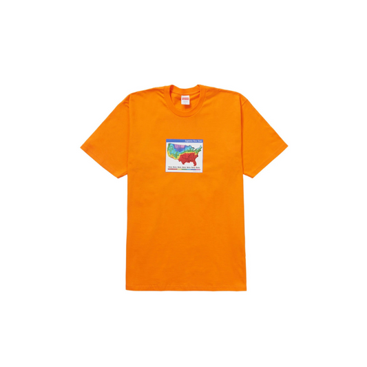 Supreme Weather Tee Orange