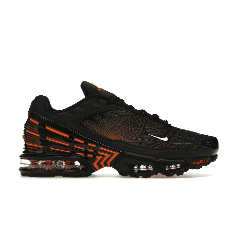 Nike Air Max Plus TN3 'Black Orange Spirograph'