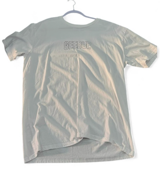 10 Years White Blk T-Shirt XL