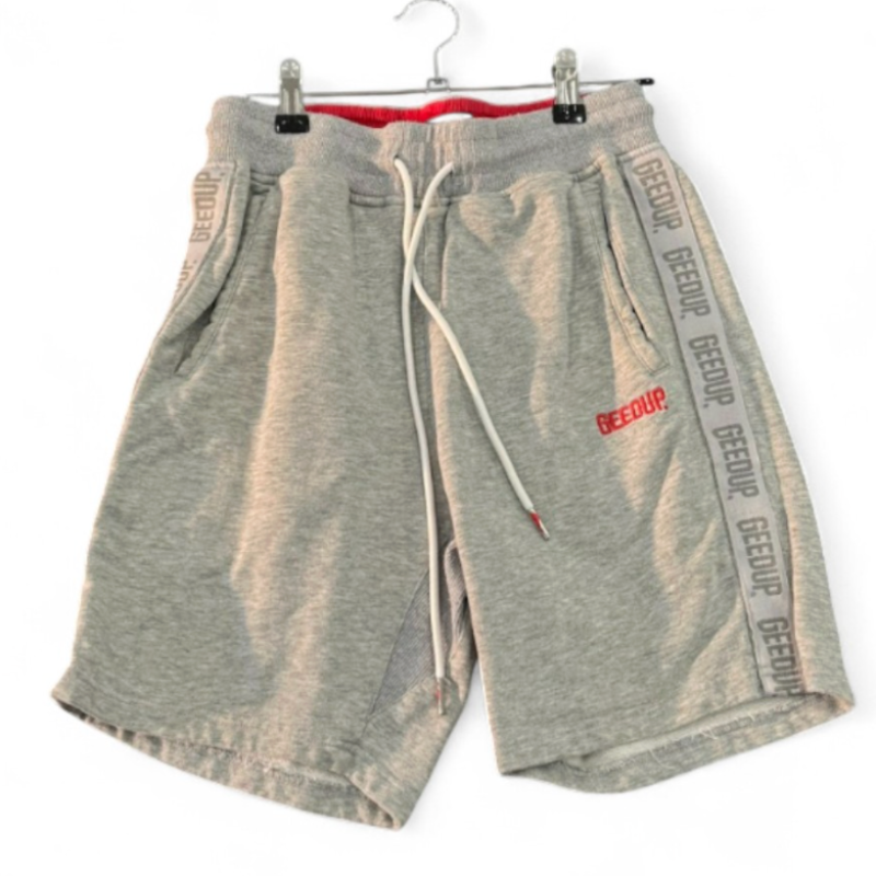 Used Grey Red Shorts S