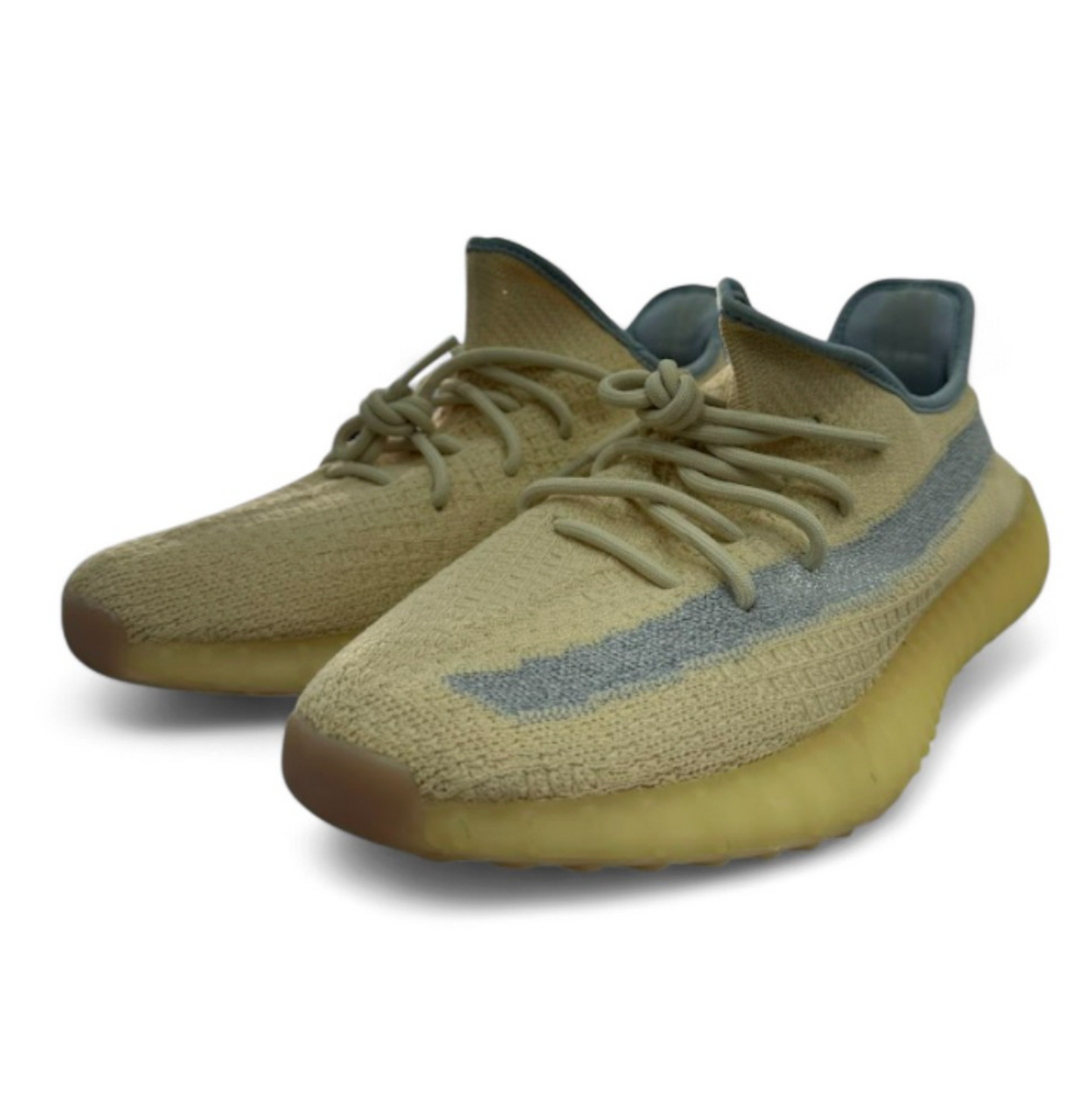 Used Yeezy Boost 350 V2 Linen US Men's 11 - Women's 12.5