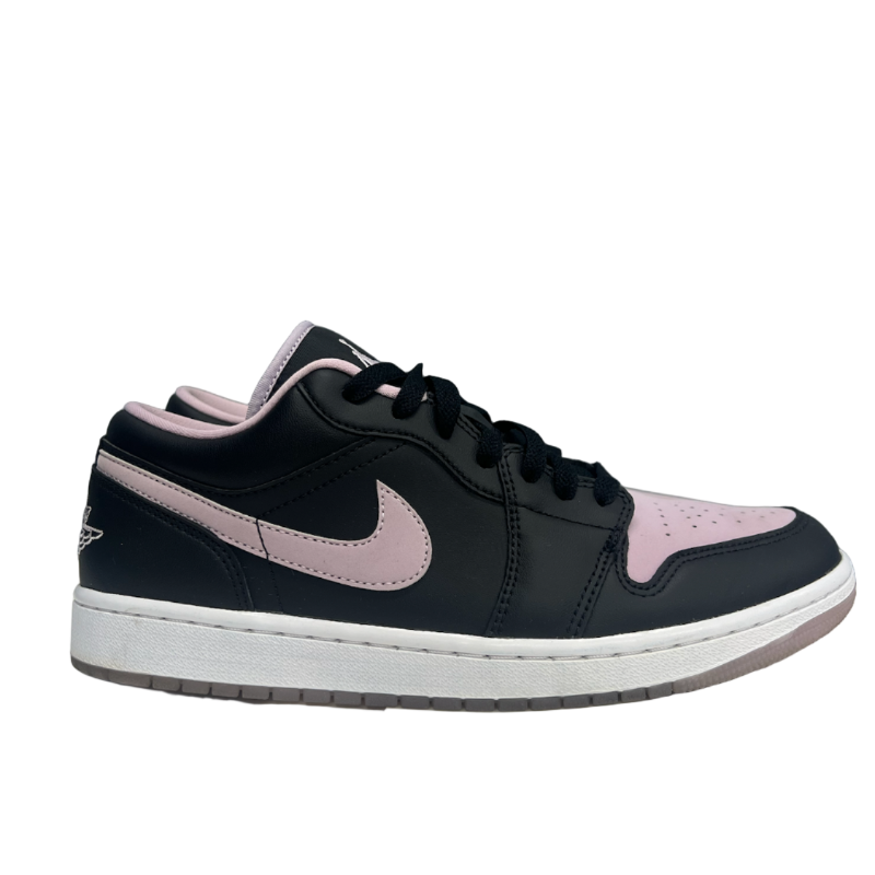 Used Jordan 1 Low SE Black Iced Lilac Mens