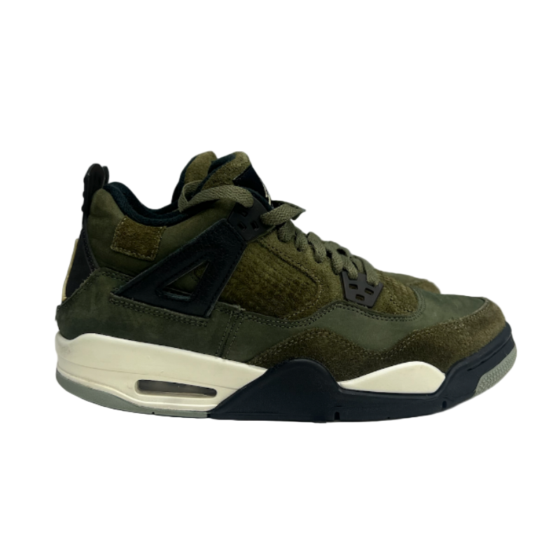 Used Air Jordan 4 Retro SE Craft GS Olive