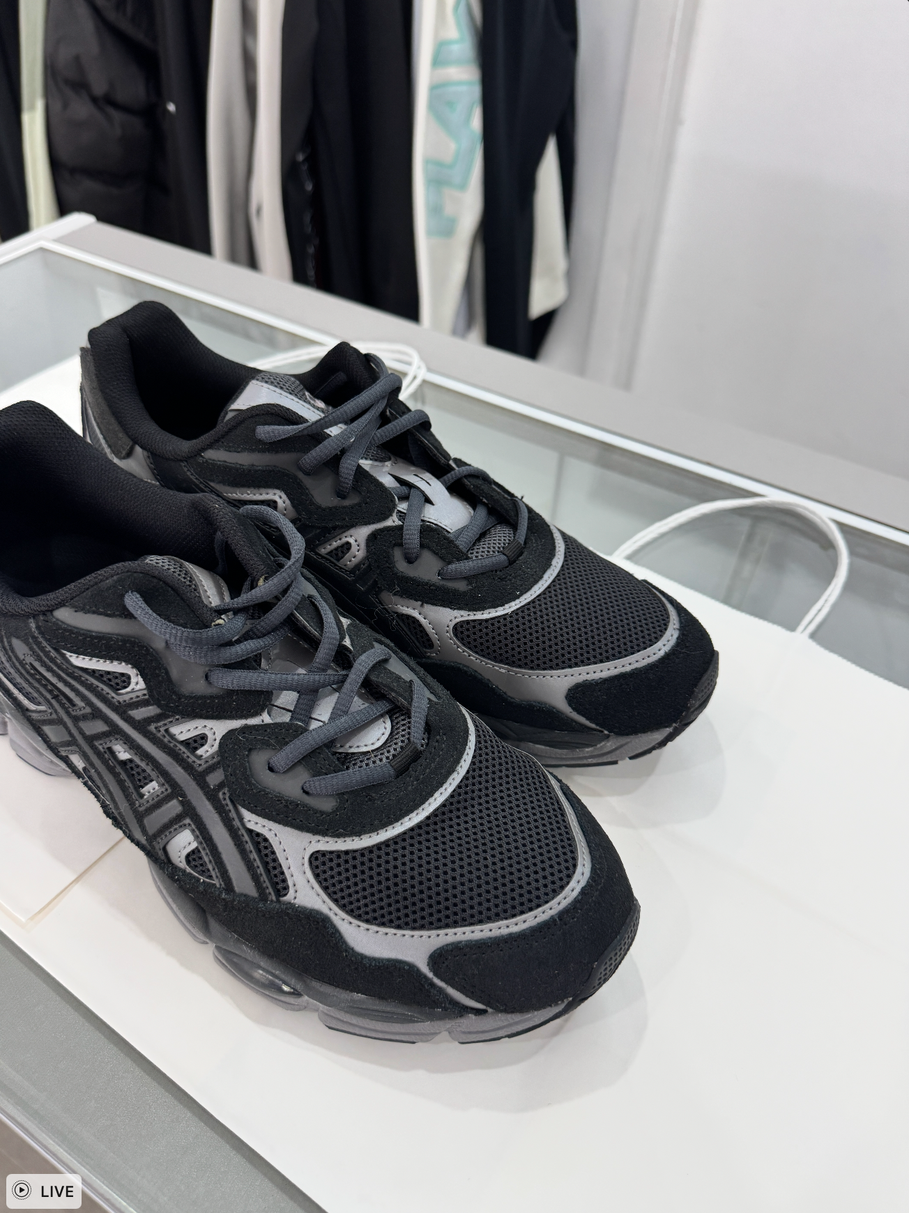 Used ASICS Gel NYC 'Graphite Grey Black'