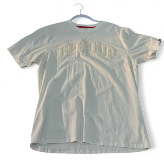 Team Logo Crm White Tshirt XL